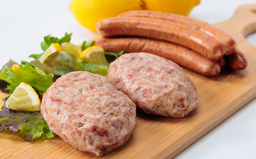 レモンポーク　ソーセージ・ハンバーグセット【配送不可地域：離島】【1314480】