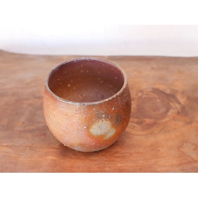 備前焼 フリーカップ(中)・サンギリ　f1-001【1449156】