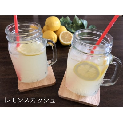 シュガーファームの丸搾りレモン果汁　720ml×2本【1500918】