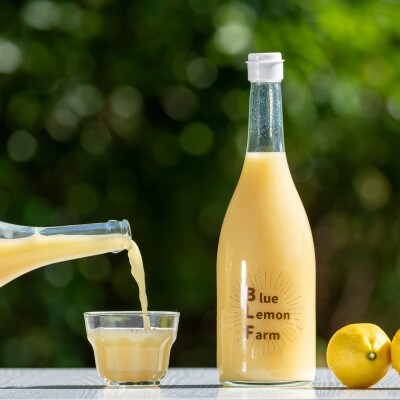愛媛　ブルーレモンファームのレモン果汁　720ml　1本【1489703】