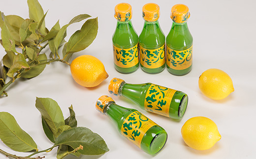 青いレモンの島　レモン果汁　150ml×5本【1438710】