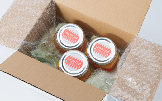 レモンカード(レモンバタージャム)150g×3本　岩城島レモン使用【1236113】