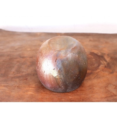 備前焼 フリーカップ(中)・サンギリ　f1-001【1449156】