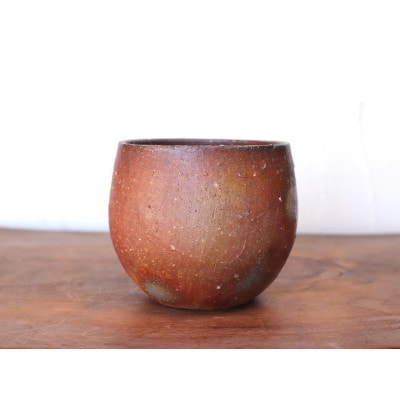 備前焼 フリーカップ(中)・サンギリ　f1-001【1449156】