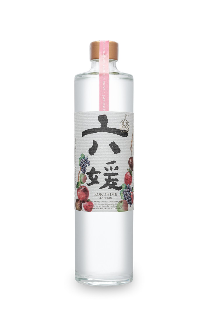 水口酒造 道後ジン「六媛」500ml