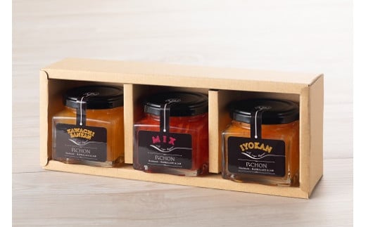 マーマレード＆ジャム詰合せ ３瓶 Fセット