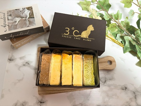 チーズケーキ３℃〜さんど〜食べ比べ５本セット