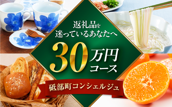 【砥部町コンシェルジュ】返礼品おまかせ！寄附額30万円コース 300000円 砥部焼 焼き物 磁器 食器 柑橘 みかん 詰め合わせ プレゼント 内祝い お返し ギフト グルメ 食品 お取り寄せ 高級 [BJYZ013]