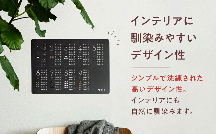 知育 知育ポスターチャコールグレー 7枚セット / 数字 あいうえお ひらがな表 カタカナ 日本地図 世界地図 ABC アルファベット表 掛け算 幼稚園 小学生 学習用 防水加工 知育 情操教育 おしゃれ 子供 シンプル ギフト お祝い 入園 入学 / 愛媛県砥部町/株式会社明朗社 [BJBA002]