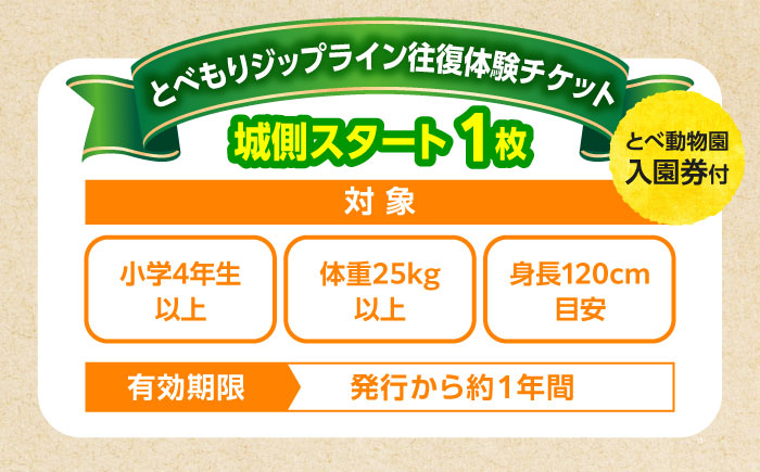 体験チケット とべもりジップライン往復体験チケット(えひめこどもの城スタート) / ジップライン 体験 チケット とべもり 往復 えひめこどもの城 アウトドア レジャー / 愛媛県砥部町/伊予鉄総合企画株式会社えひめこどもの城 [BJCL001]