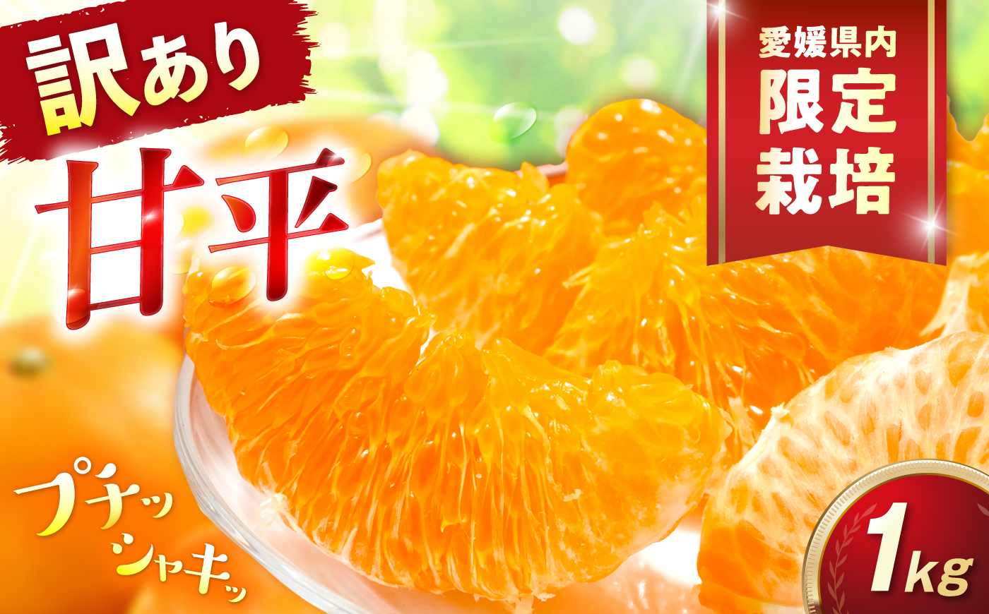 みかん 訳あり 甘平 サイズ不揃い 約1kg【1月上旬から2月下旬まで順次発送】/ フルーツ 果物 蜜柑 ミカン オレンジ 訳あり 訳アリ 小玉 甘い 先行予約 1kg 愛媛 / 愛媛県砥部町/えひめ農園組合 [BJAZ024]