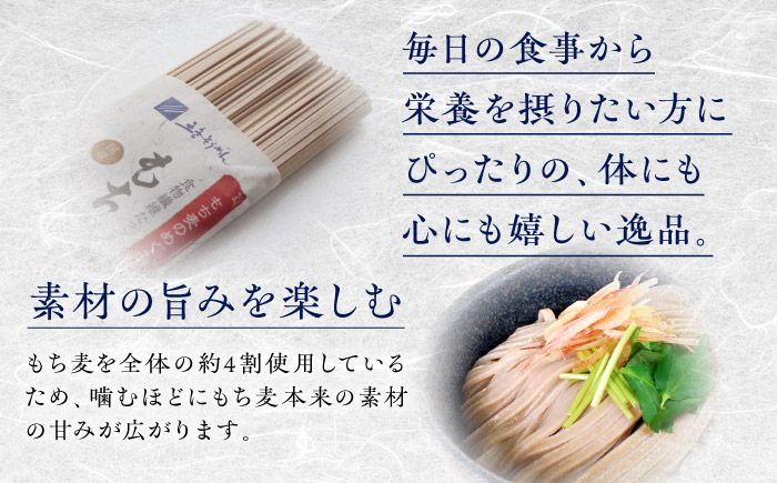 うどん もち麦のうどん(200g×20袋)40食分 / うどん 愛媛県産 もち麦 練り込み 常温 長期保存可 詰合せ 食物繊維 もちもち 食感 冷うどん 温うどん / 愛媛県砥部町/五色そうめん株式会社 [BJAY001]