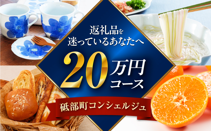 【砥部町コンシェルジュ】返礼品おまかせ！寄附額20万円コース 200000円 砥部焼 焼き物 磁器 食器 柑橘 みかん 詰め合わせ プレゼント 内祝い お返し ギフト グルメ 食品 お取り寄せ 高級 [BJYZ012]