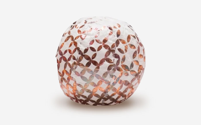 『愛媛県から 五十崎和紙の 紙風船（七宝）』 ／ 赤ちゃん ベビー 子供 子ども ギフト 四国 内子町 【株式会社和える】 [BKAF003]