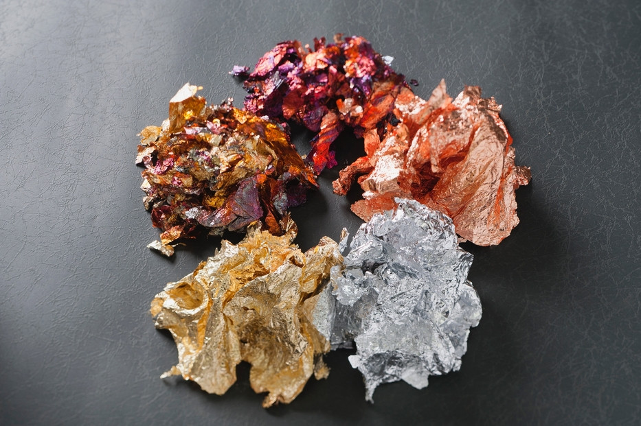 IKAZAKI WASHI JEWERLY しずくイヤリング「ピンク」桜柄