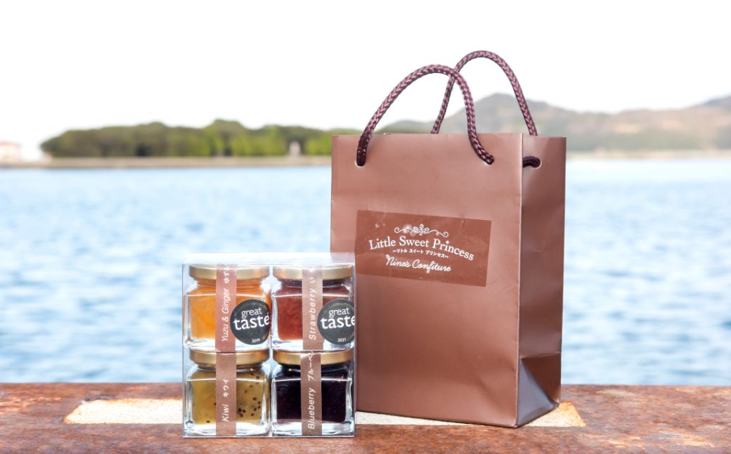 【無添加】ジャム3種（いちご、キウイ、ブルーベリー）+マーマレード1種（ゆず&生姜）全4種セット IKTAH001 