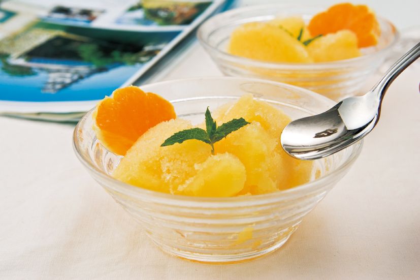 果汁たっぷり！シャーベットなのに滑らかな口当たりニュウズシャーベット3種10個 ※離島への配送不可 IKTF025