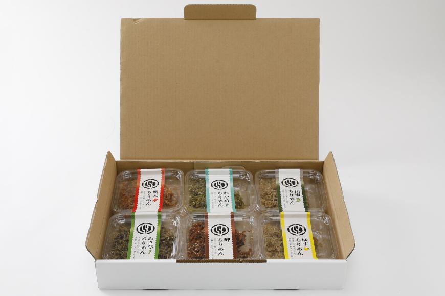 【ご飯のお供に最適】ちりめん佃煮6点セット IKTB029 