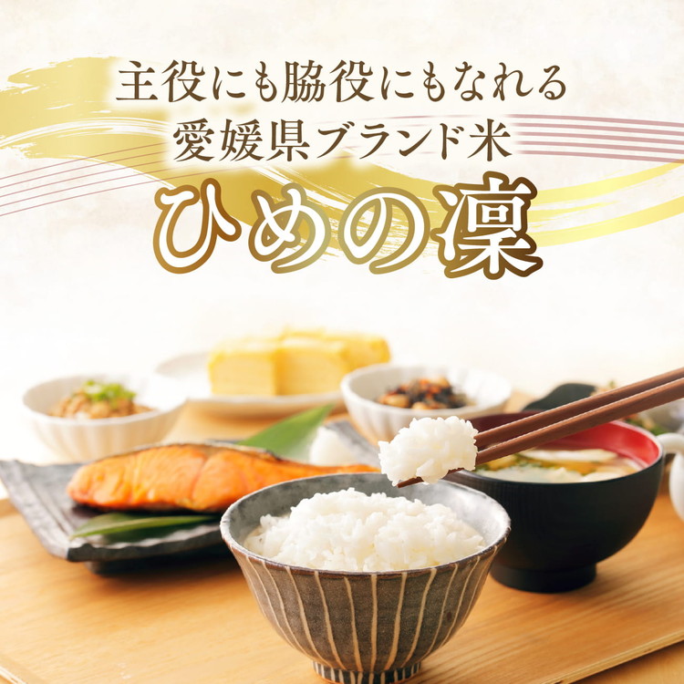 【R7年産】【愛媛県ブランド】ひめの凜 10kg（プレミアムクオリティ） ｜ お米 お米不足 お米品薄 おいしい お米 事業者支援 送料無料 白米 精米 国産 限定 ごはん ご飯 白飯 ゴハン 愛媛県産 鬼北町 ※2025年11月上旬より順次発送予定