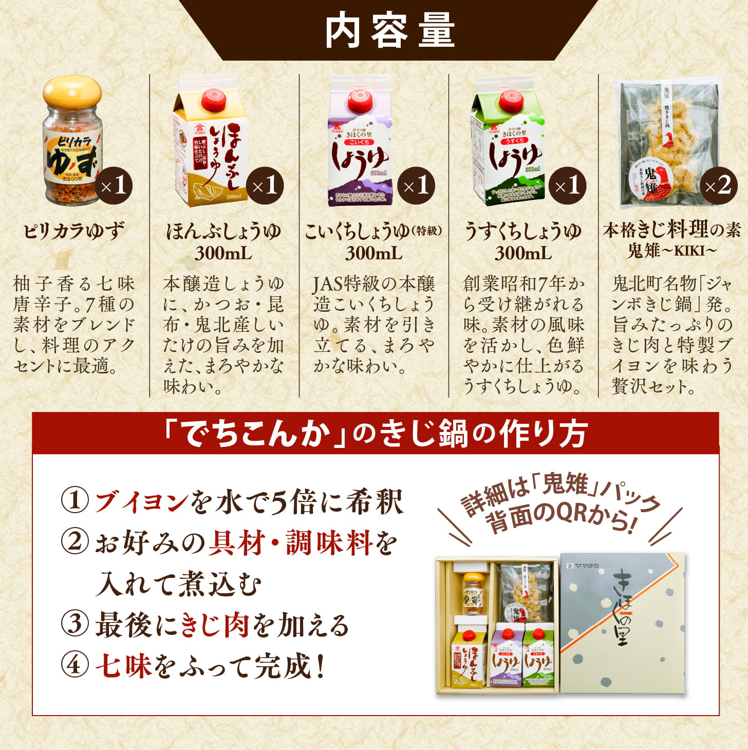 【即完食の人気鍋】鬼北町イベント「でちこんか」で愛され続ける きじ鍋原材料セット（でちこんかセット）＜きじ鍋 イベント 盛況 人気 ギフト＞
