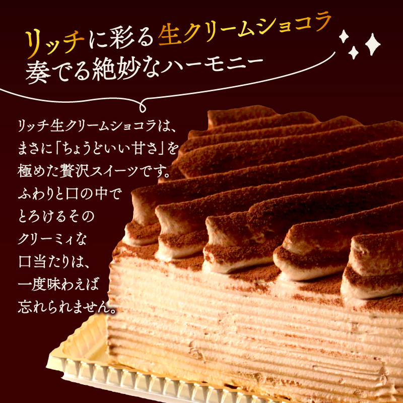 クリームショコラ 10000円  チョコレートケーキ ショコラケーキ スイーツ チョコレート カカオ クリーム 濃厚 おいしい 美味しい お土産 老舗 お年寄り 家庭用  誕生日 母の日 父の日 こどもの日 敬老の日 おかし デザート お正月 ギフト お菓子 洋菓子 高級 専門店  愛南町 菓子工房IKEDA