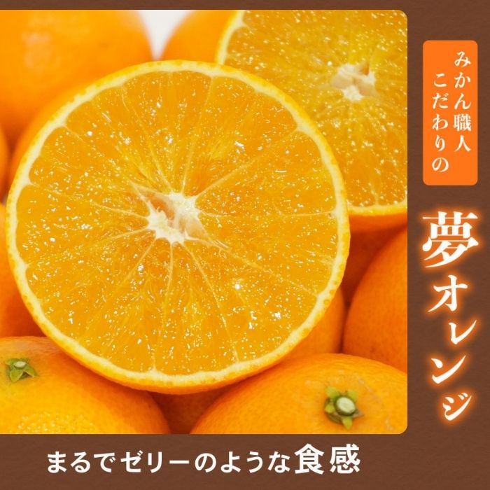 【訳あり】みかん職人の夢オレンジ 2kg【発送期間：11月中旬～1月下旬】