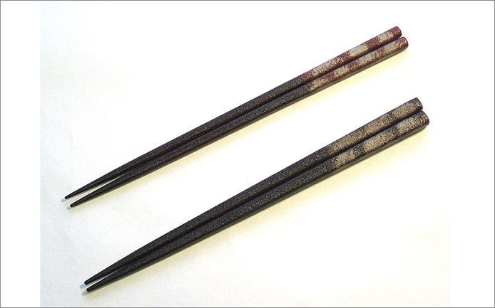 【D06007】土佐古代塗り「箸セット」