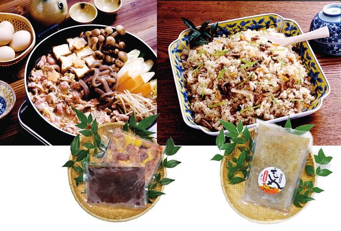 【C06015】キジすき焼き+釜飯の素セット
