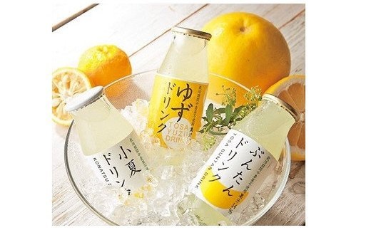 【B06008】文旦・小夏・ゆずドリンク３種セット