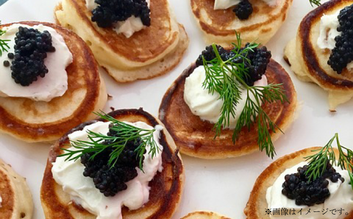 高知産熟成キャビア30g (化粧箱) シェルスプーン付Black Jewel 【興洋フリーズ株式会社】 [ATBX010]