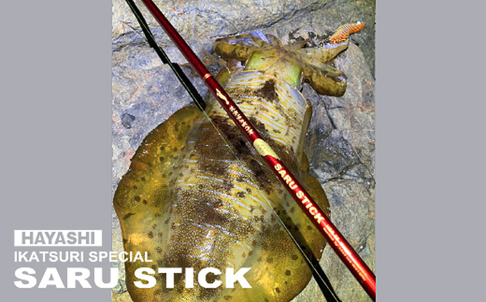 SARU STICK HSS-88 赤猿 D-custom　エギングロッド　サルスティック/ 高知 釣り フィッシング 釣り具 釣り竿 竿 ロッド 漁具 アウトドア 【株式会社 TICT】 [ATEB007]