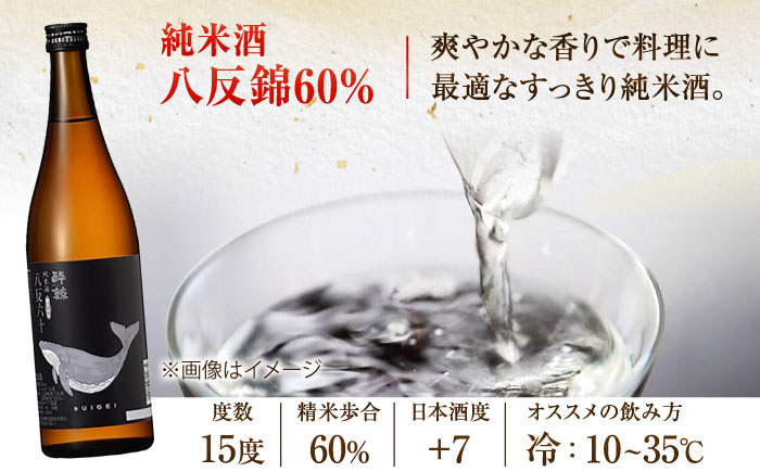 酔鯨 飲み比べ 720ml 4種類 / 日本酒 飲み比べ 地酒 【近藤酒店】 [ATAB068]