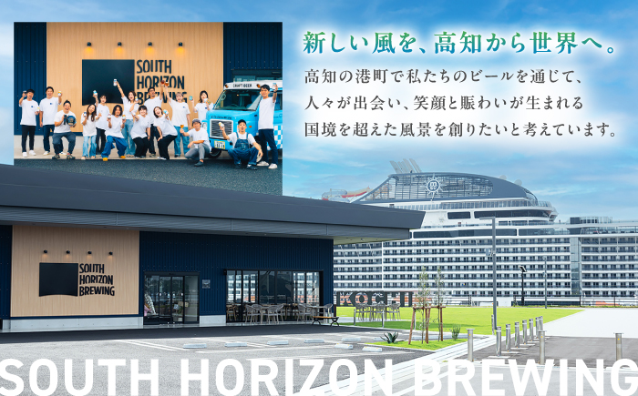 常温クラフトビール (350ml) 3種飲み比べパック / ビール クラフトビール 麦酒 酒 飲み比べ セット 缶 ギフト 贈答用 プレゼント 【SOUTH HORIZON BREWING】 [ATEU003]