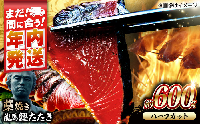 一本釣り龍馬鰹たたき　約600g ポン酢付き /簡易包装 高知 本格 藁焼き カツオ 鰹 かつおたたき 瞬間冷凍 厳選 【株式会社　七和】 [ATAX041]