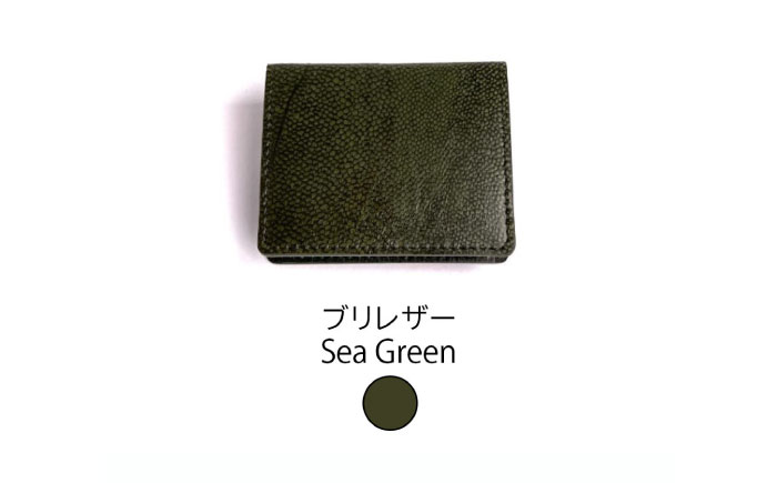 【Sea Green】Ocean Leather BOXコインケース【ブリ】【興洋フリーズ株式会社】 [ATBX069-04]