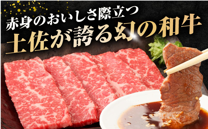 土佐あかうし 焼き肉用カルビ 約500g /和牛 国産和牛 高知県産 高知市 焼肉【株式会社Dorago】 [ATAM041]