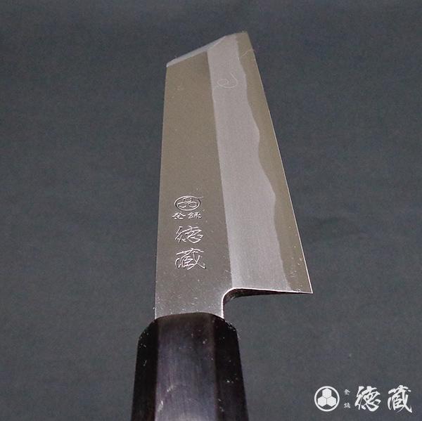 土佐打ち刃物 ムキモノ包丁 180mm/片刃/上白鋼/イチイ八角柄/徳蔵オリジナル【27017】 【グレイジア株式会社】 [ATAC097]