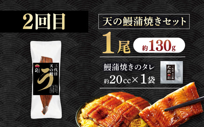 【3回定期便】人気！カツオとうなぎ 食べ比べ定期便　約2名分【株式会社土佐料理司】 [ATAD078]