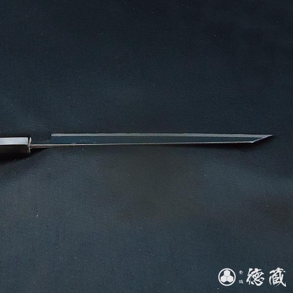 土佐黒打ち刃物 切付包丁 210mm | 両刃 青紙2号 水牛朴八角 徳蔵オリジナル【37006】 【グレイジア株式会社】 [ATAC108]