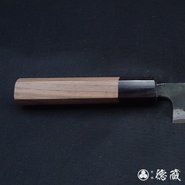 土佐黒打ち刃物 小柳包丁 120mm | 両刃 白紙1号 胡桃八角 徳蔵オリジナル【37002】 【グレイジア株式会社】 [ATAC105]