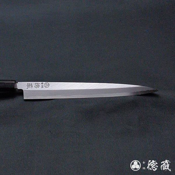 土佐打ち刃物 柳刃包丁 240mm 片刃 上白鋼 イチイ八角柄 徳蔵オリジナル 【グレイジア株式会社】 [ATAC082]