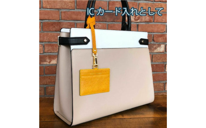 【Ocean Blue】Ocean Leather IDパスケース【マダイ】【興洋フリーズ株式会社】 [ATBX080-01]