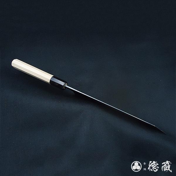 土佐黒打ち刃物 切付包丁 210mm | 両刃 青紙2号 水牛朴八角 徳蔵オリジナル【37006】 【グレイジア株式会社】 [ATAC108]