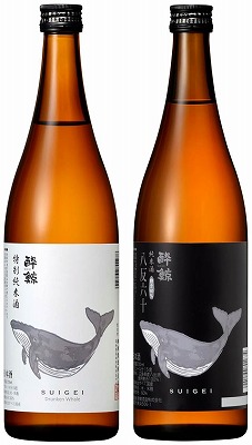 酔鯨・特別純米酒 720mL　　酔鯨・純米酒 八反錦60％ 720mL