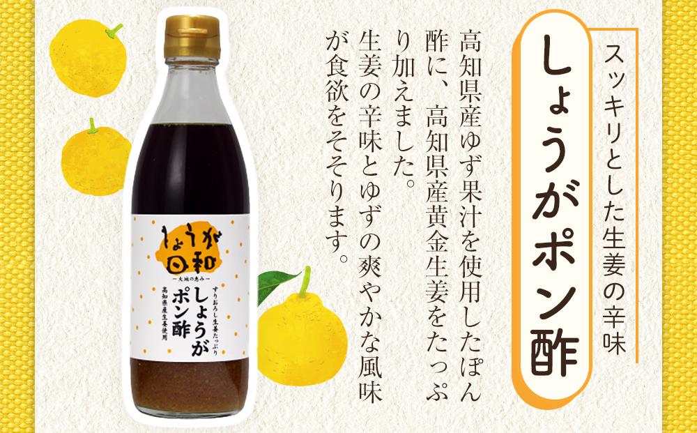 ゆずづくし360ml・しょうがポン酢360mlセット