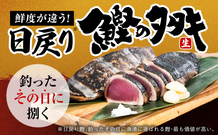 冷凍していない生鰹 高知県産 土佐久礼 藁焼き生鰹たたき 約1kg 【池澤鮮魚オンラインショップ】 [ATBE002]