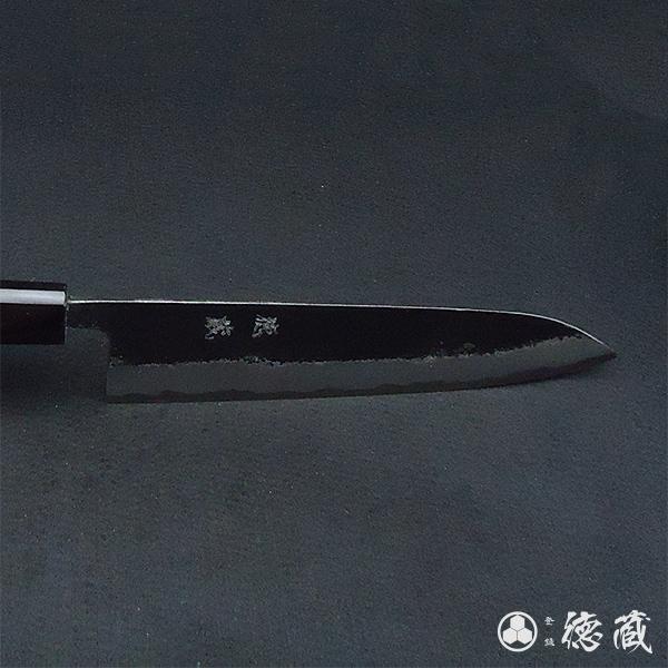 土佐黒打ち刃物 牛刀 210mm | 両刃 青紙スーパー 紫檀八角 徳蔵オリジナル【37014】 【グレイジア株式会社】 [ATAC113]