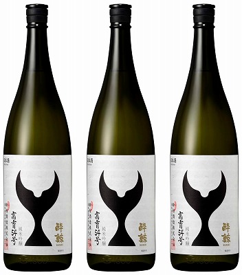 酔鯨 純米吟醸 高育54号　1800mL　3本