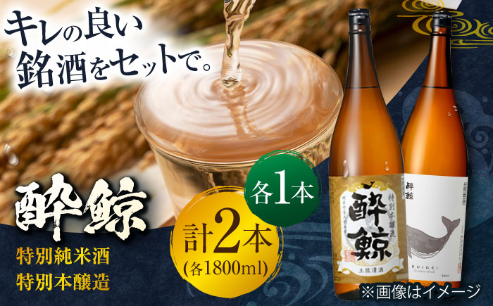 酔鯨 特別純米酒&特別本醸造 1800ml 2本セット 日本酒 地酒 【近藤酒店】 [ATAB019]