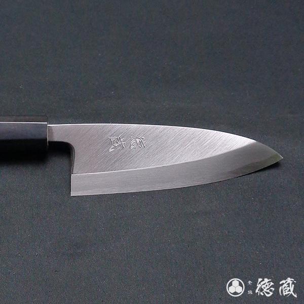 土佐打ち刃物 出刃包丁 120mm | 片刃 白紙2号 朴八角柄 徳蔵オリジナル【32014】 【グレイジア株式会社】 [ATAC118]